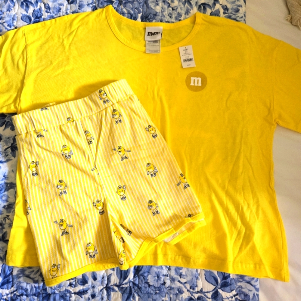 NWT M&M's Sleep Set
